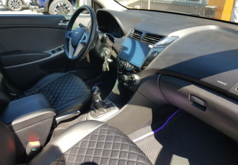 Подержанный автомобиль Hyundai Solaris Sedan 2013 года (9 фото)