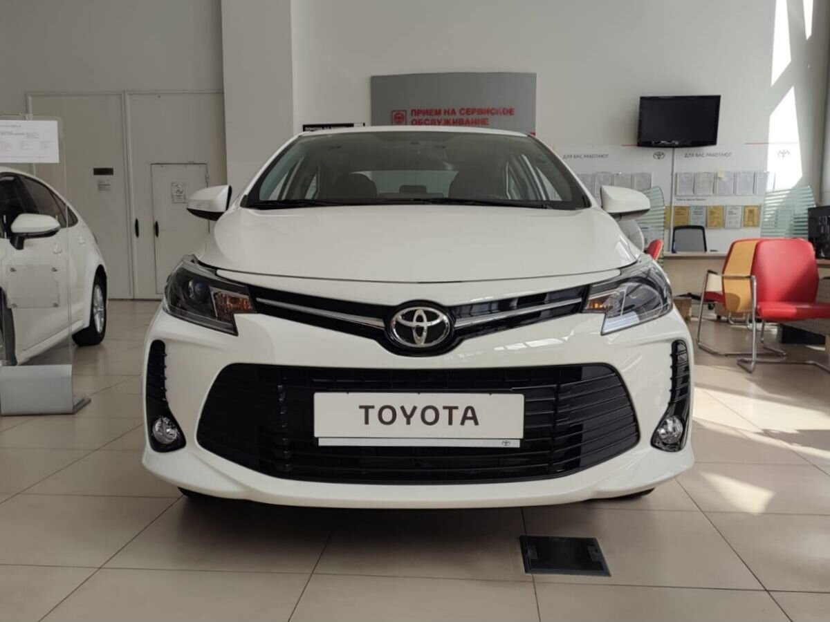 Toyota Vios 2023 1.5 CVT 112 л.с. белый 2 035 000 ₽ в Брянске | Колёса авто